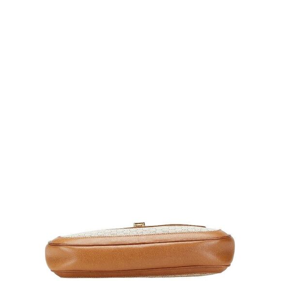 Gucci Old Gucci Canvas Leather Shoulder Bag 50 001 3390 - Picture 3 of 6